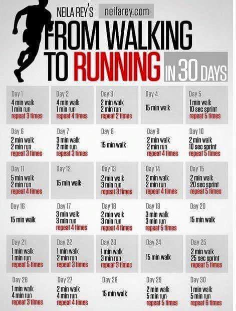 30 day challenge | Begginer workout, Running for beginners ...