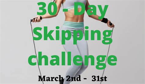 30 Day Skipping Challenge   Wellness Maya