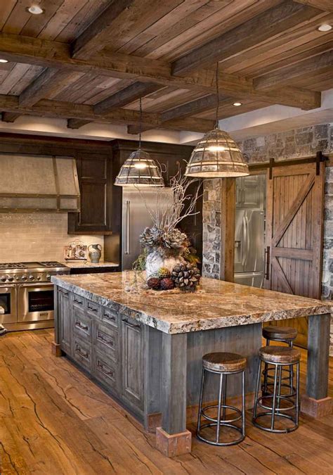 30 Interesting Kitchen Designs Ideas With Rustic  con imágenes ...