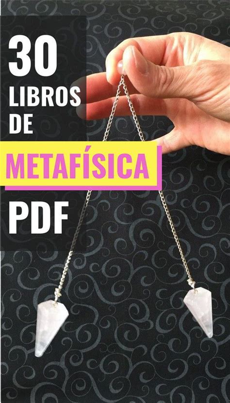 +30 Libros de Metafísica Gratis [PDF] | Libros de metafisica, Libros de ...