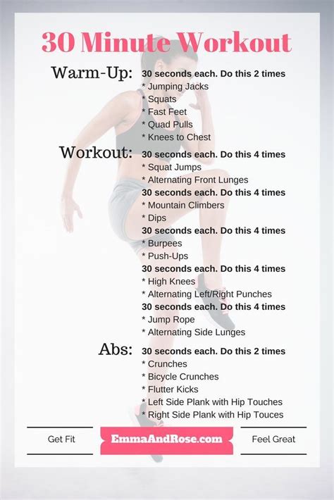 30 Minute Bodyweight Workout. Find this and more workouts at www ...