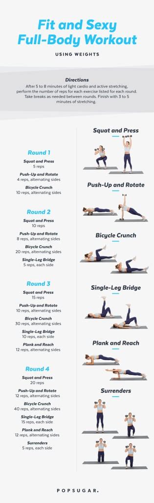 30 Minute Full Body Workout With Weights | POPSUGAR Fitness