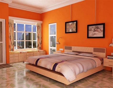 30 Orange Bedroom Ideas This is the shade of orange I d ...