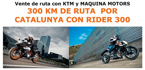 300 KM DE RUTA POR CATALUNYA CON TU MOTO KTM   Maquina Motors