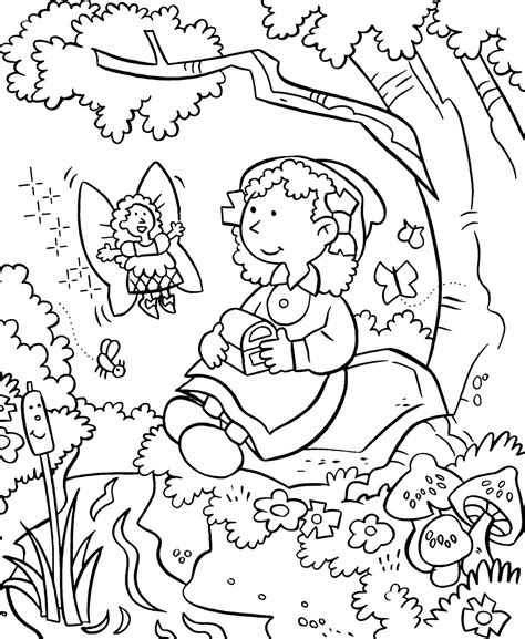 33 dibujos de Jardines para colorear | Oh Kids | Page 3