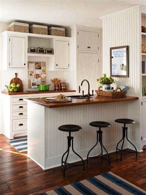 33 Ideas de como decorar una cocina pequeña con poco ...