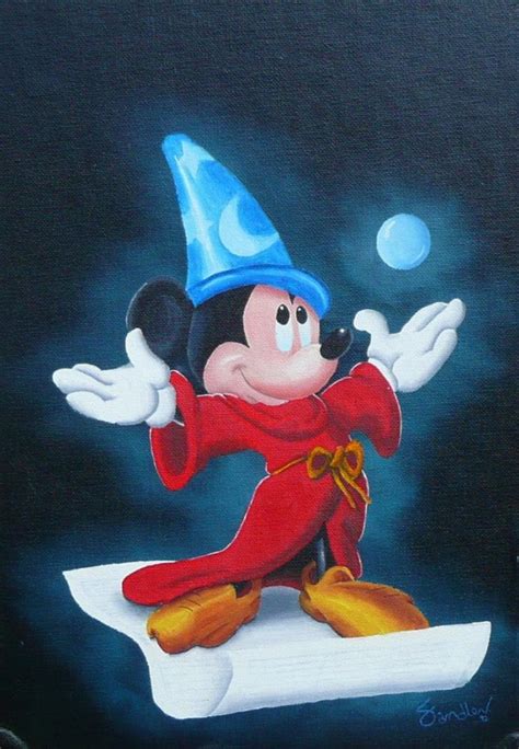 [34+] Mickey Mouse Fantasia Wallpaper on WallpaperSafari