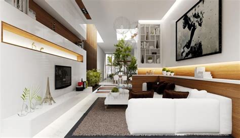 35 Modern Living Rooms with Cool and Clean Lines