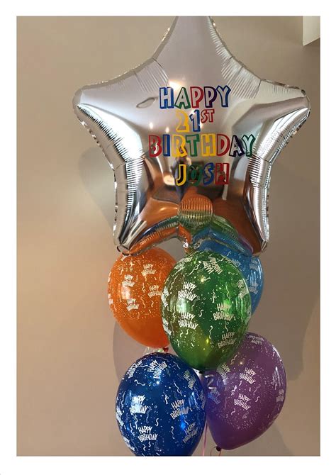36   Personalised Birthday Balloon Bouquet Gifts In The ...