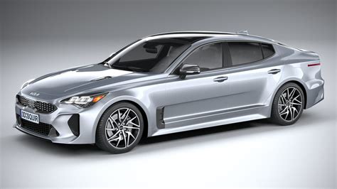 3D model Kia Stinger GT line 2022 | CGTrader