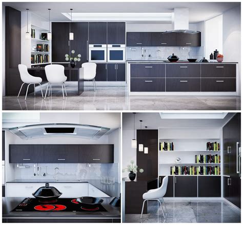 3D Model Kitchen 138 Free Dowload | Elegant kitchen design ...