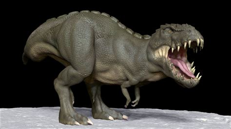 3D print model Realistic Dinosaur T Rex tyrannosaurus