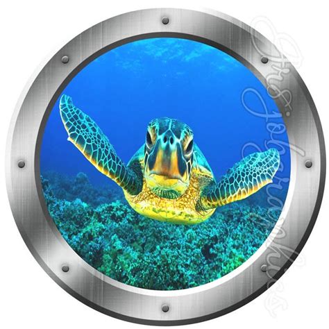 3D Sea Turtle Wall Art / Sea Turtle 3D Wall Art Decor Metal Refraction ...