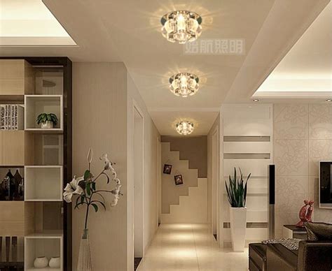 3w bedroom led Crystal ceiling lamps for home modern ...