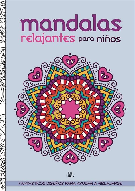 4 Libros Mandalas Para Colorear Diseño Para Niños Animados ...