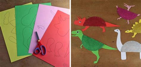 4 Manualidades de dinosaurios para hacer con niños ...