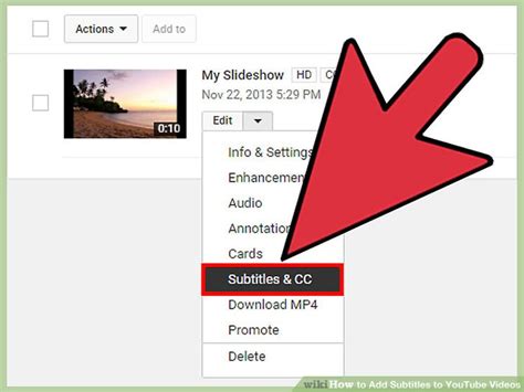 4 Ways to Add Subtitles to YouTube Videos   wikiHow