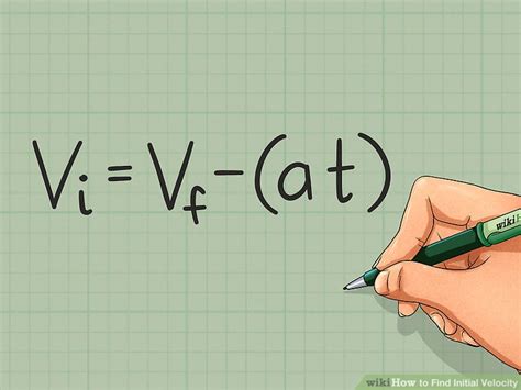 4 Ways to Find Initial Velocity   wikiHow