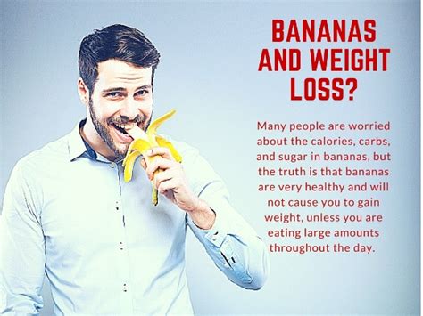 4 Weight Loss Benefits of Bananas