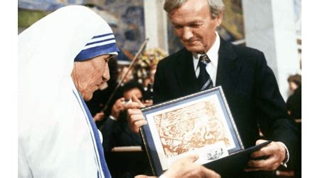 40 años del Premio Nobel de la Paz otorgado a Santa Teresa de Calcuta ...
