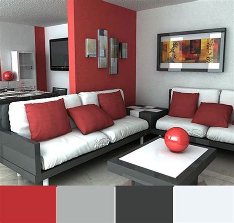 40 combinaciones de colores para pintar un salón | Pintar la sala ...