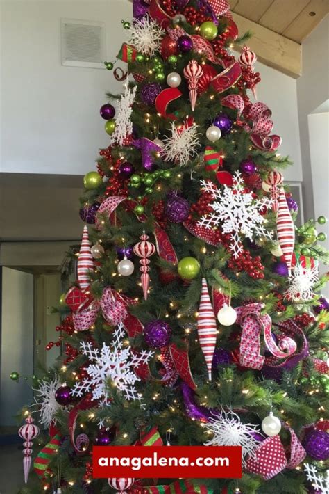 40 Ideas para decorar tu árbol de navidad.   Ana Galena