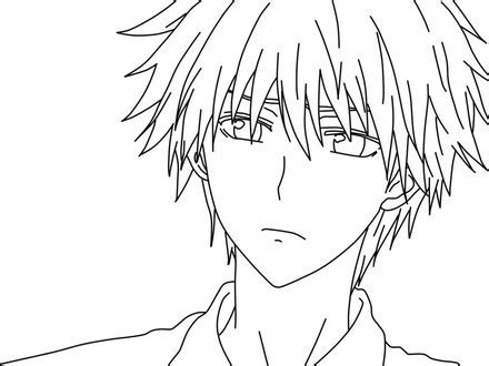 41 Anime Guy Coloring Pages, Anime Boy Coloring Pages ...