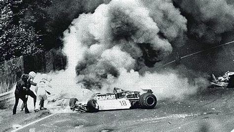 42 años del terrible accidente de Niki Lauda en ...