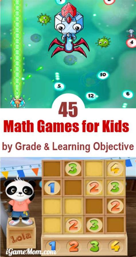 45 Cool Math Games for Kids By Age and Learning Objective