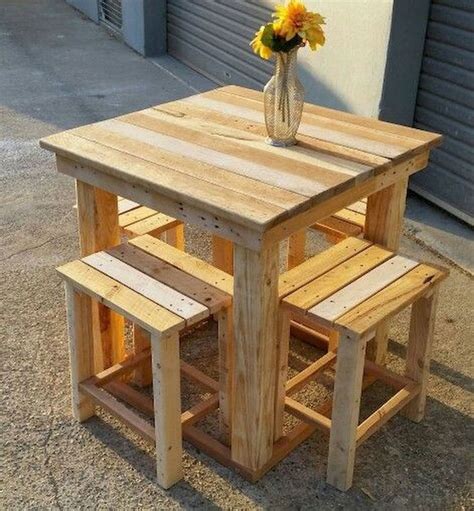 49 Best Wooden Pallet for Outdoor Table | Mesas de madera ...