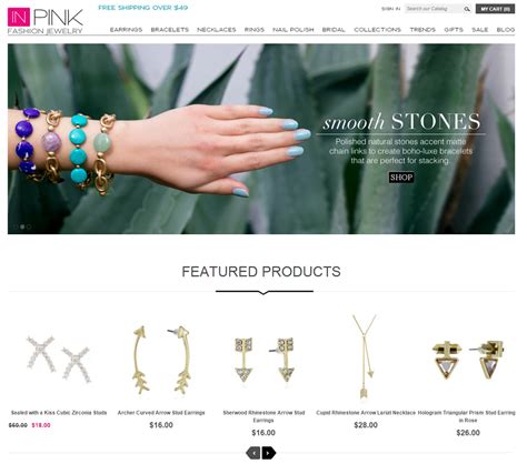 5 Best Jewelry Online Store Design – GoWebBaby.Com