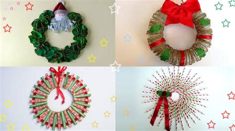 5 Coronas de Navidad  Ideas para Navidad   Manualidades ...