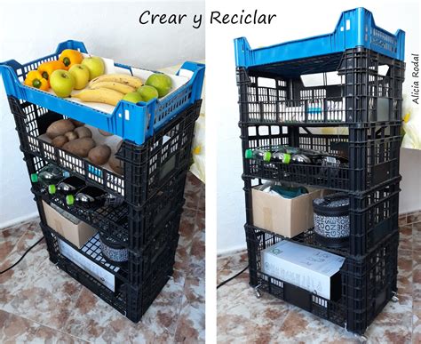 5 formas de reutilizar cajas de plástico de frutas   Crear y Reciclar