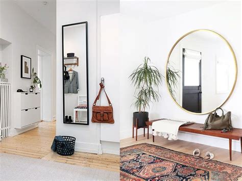 5 ideas sobre cómo decorar un recibidor pequeño | Espejos ...