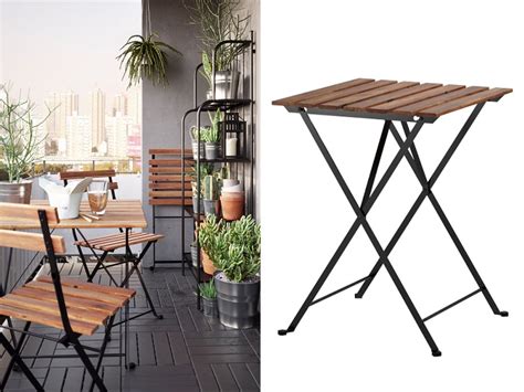 5 mesas de jardín Ikea plegables: las más prácticas