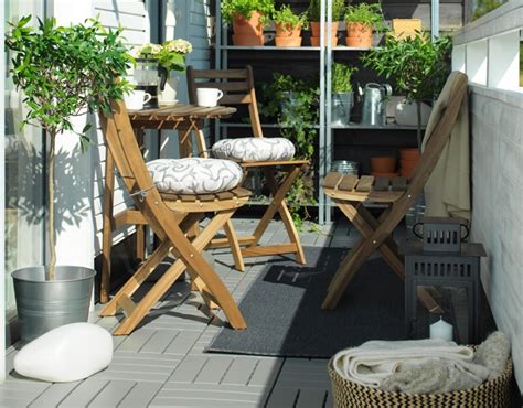5 muebles para balcón IKEA que querrás este verano