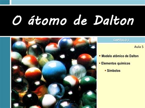 5. o átomo de dalton