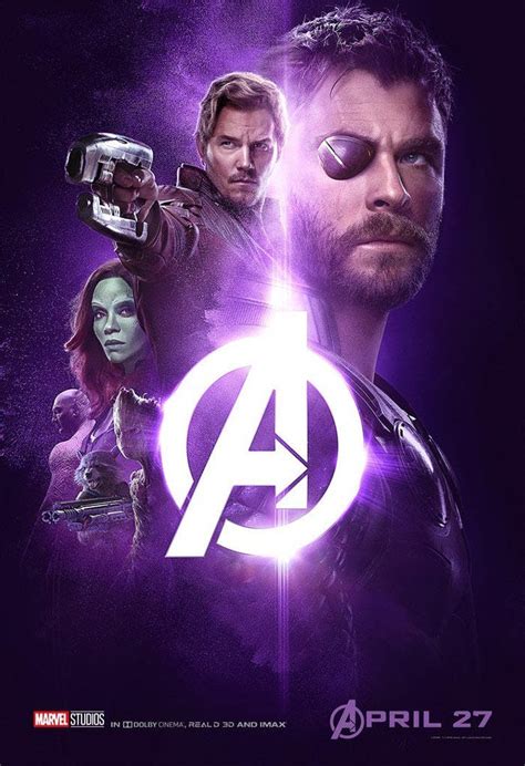 5 pósters oficiales de ‘Vengadores: Infinity War’ con todos los ...