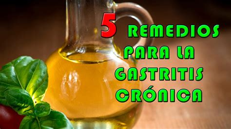 5 Remedios para la Gastritis Crónica   Remedios Naturales para la ...