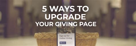5 Ways to Maximize Your Giving Page | MortarStone