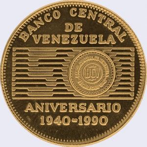 50 Bolívares   Oro