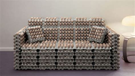 50 Cool Sofas | Cajas de huevo, Cartones de huevos y Muebles y accesorios