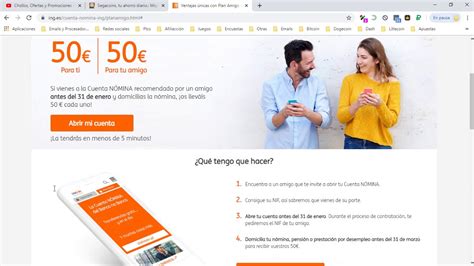 [50 euros GRATIS] Plan amigo IngDirect cuenta Nomina 2020 | Opiniones ...