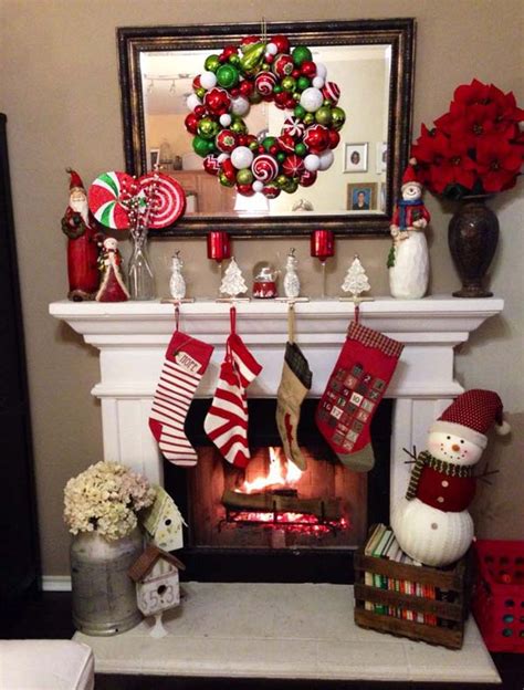 50 Most Beautiful Christmas Fireplace Decorating Ideas ...