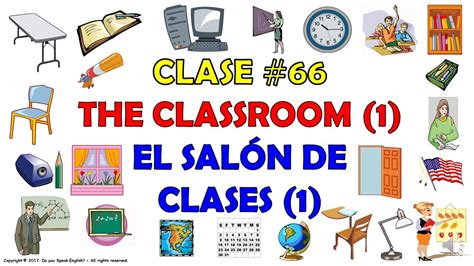 50 Objetos De Un Salon De Clases En Ingles   Variaciones Clase