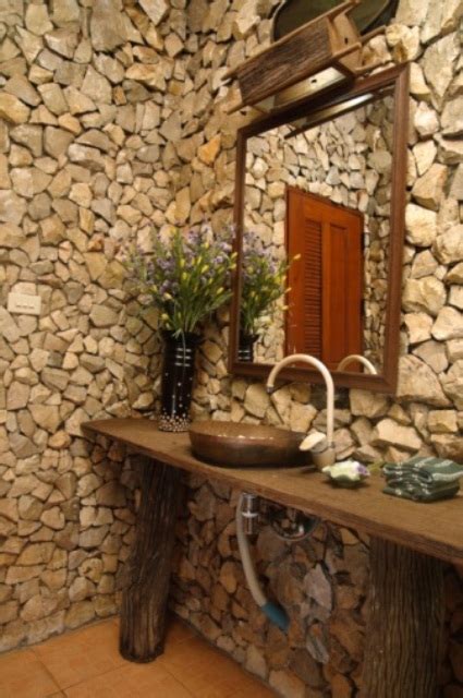 50 Wonderful Stone Bathroom Designs   DigsDigs