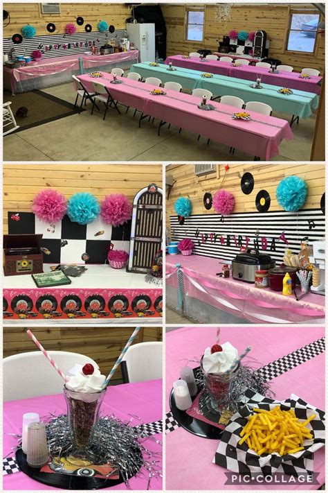 50’s themed birthday party ideas! | Surprise party in 2019 ...