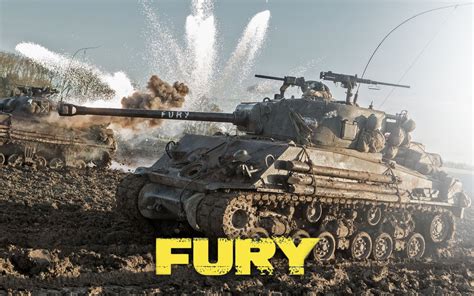 6 HD Fury Movie Wallpapers