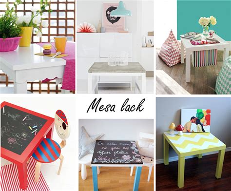 6 Ideas para personalizar la mesa Lack de Ikea | Decoración