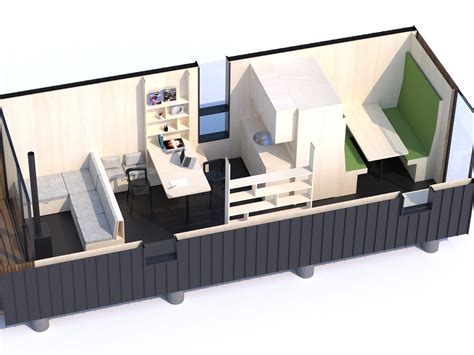 6 modelos de pequeñas oficinas que puedes poner en tu patio trasero